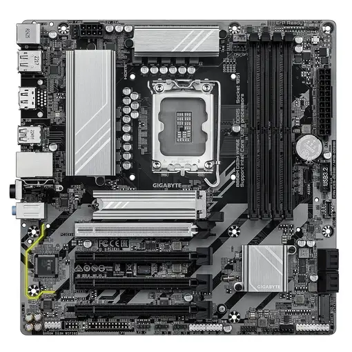 GIGABYTE B860M DS3H WIFI6E Placa base - CPUs Intel Core Ultra, VRM de 5+1+2+1 fase