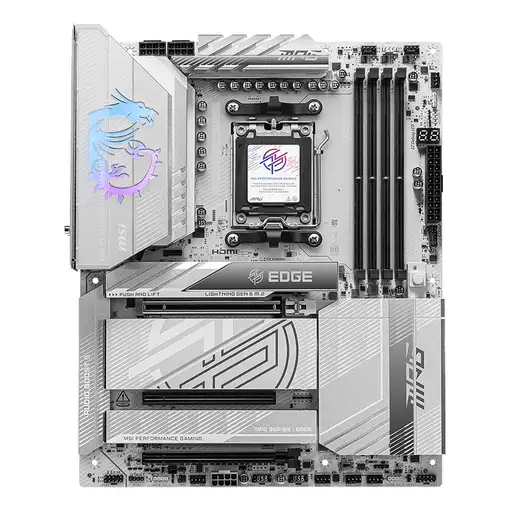 MSI MPG X870E EDGE TI WIFI placa base AMD X870E Zócalo AM5 ATX