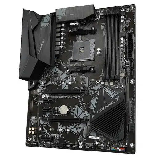 GIGABYTE B550 Gaming X V2 Placa base - Procesadores AMD Ryzen 5000, VRM de 10+3 fa