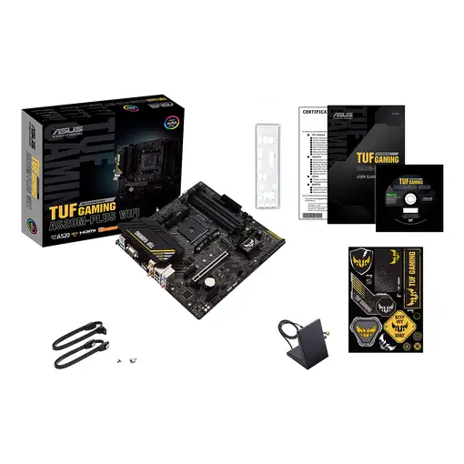 ASUS TUF GAMING A520M-PLUS WIFI AMD A520 Zócalo AM4 micro ATX