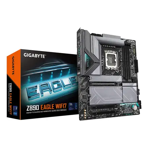 GIGABYTE Placa base Z890 EAGLE WIFI7 - Compatible con CPUs Intel Core Ultra (Serie
