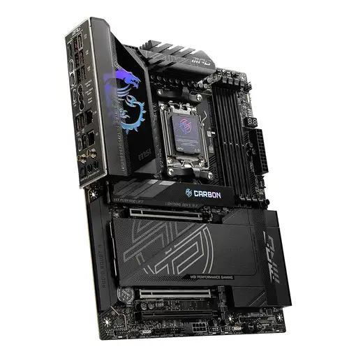 MSI MPG X870E CARBON WIFI placa base AMD X870E Zócalo AM5 ATX