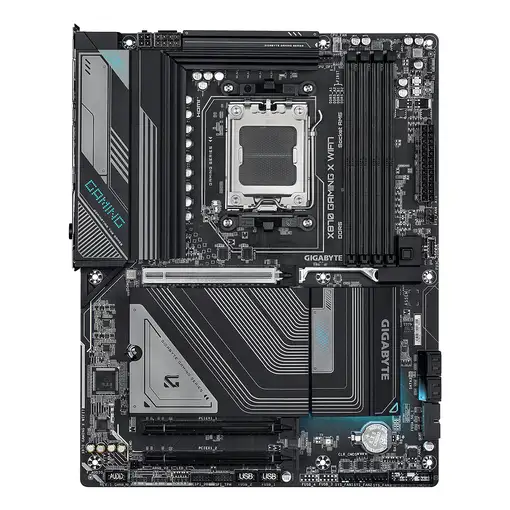 GIGABYTE X870 GAMING X WIFI7 Placa Base - Compatible con CPUs AMD Ryzen 9000, 16+2