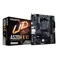 GIGABYTE Placa base A520M K V2 - Compatible con CPUs AMD Ryzen serie 5000 AM4, has