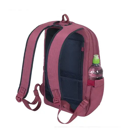 Rivacase 7760 39,6 cm (15.6") Funda tipo mochila Rojo