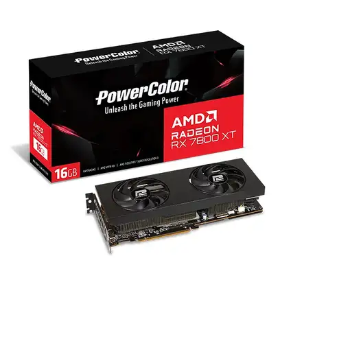 PowerColor RX 7800 XT AMD Radeon RX 7800 XT 16 GB GDDR6