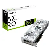 GIGABYTE GeForce RTX 5070 AERO OC 12G Tarjeta Gráfica - 12GB GDDR7, 192 bits, PCI-