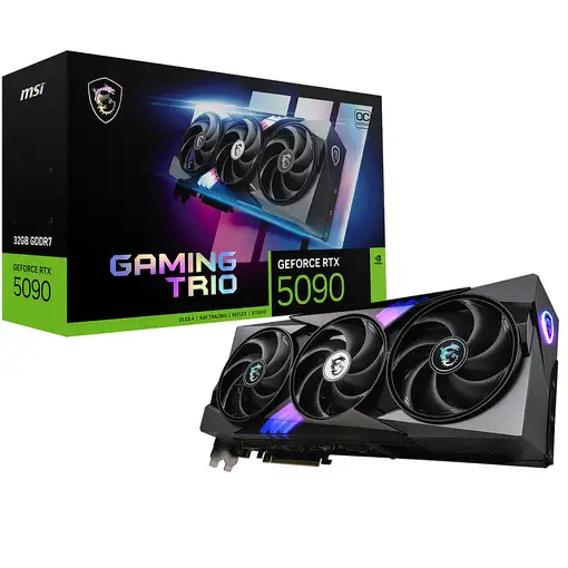 MSI GAMING GeForce RTX5090 TRIO OC 32GB NVIDIA GeForce RTX 5090 GDDR7