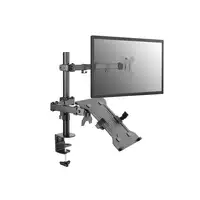 Equip Soporte de escritorio articulado de doble brazo para monitor portátil de 13"