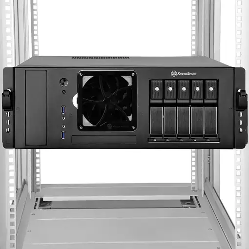 Silverstone RMS05-22 Plata Acero