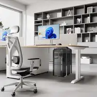 AISENS Soporte Altura Personalizable Para Cpu Por Debajo De Escritorio