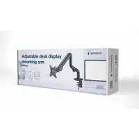 Gembird MA-DA1-02 soporte para monitor 81,3 cm (32") Escritorio Negro