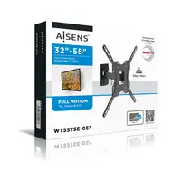AISENS Soporte ECO giratorio, inclinable para monitor/TV 30kg (2 Pivotes) de 32-55