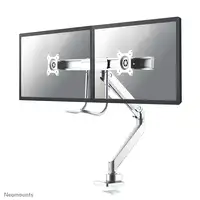 Neomounts NM-D775DXWHITE Brazo de monitor 10-32" - resorte de gas - Topfix - Tope-