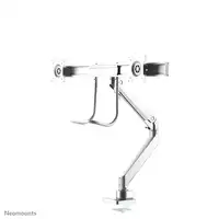 Neomounts NM-D775DXWHITE Brazo de monitor 10-32" - resorte de gas - Topfix - Tope-