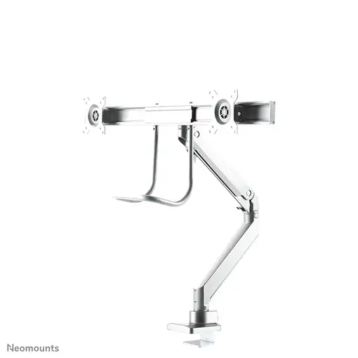 Neomounts NM-D775DXWHITE Brazo de monitor 10-32" - resorte de gas - Topfix - Tope-