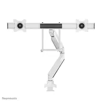 Neomounts NM-D775DXWHITE Brazo de monitor 10-32" - resorte de gas - Topfix - Tope-
