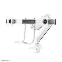 Neomounts NM-D775DXWHITE Brazo de monitor 10-32" - resorte de gas - Topfix - Tope-
