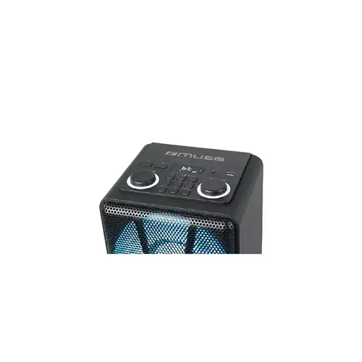 Muse M-1805 DJ altavoz portátil o de fiesta Altavoz portátil estéreo Negro