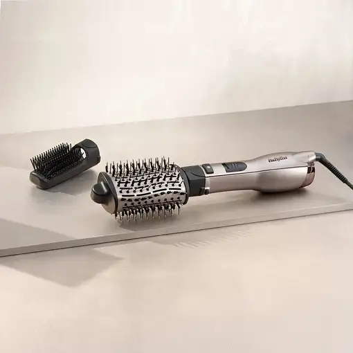 BaByliss AS90PE Utensilio de peinado Cepillo de aire caliente Caliente Negro, Oro