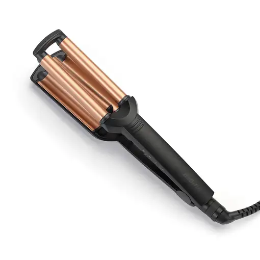 BaByliss Deep Waves Rizador de pelo Caliente Negro, Naranja 2,5 m