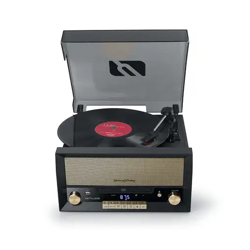 Muse MT-110B tocadisco Tocadiscos de tracción directa Negro, Marrón