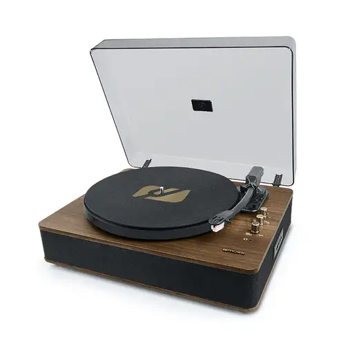Muse MT-106 BT Negro, Madera Automático
