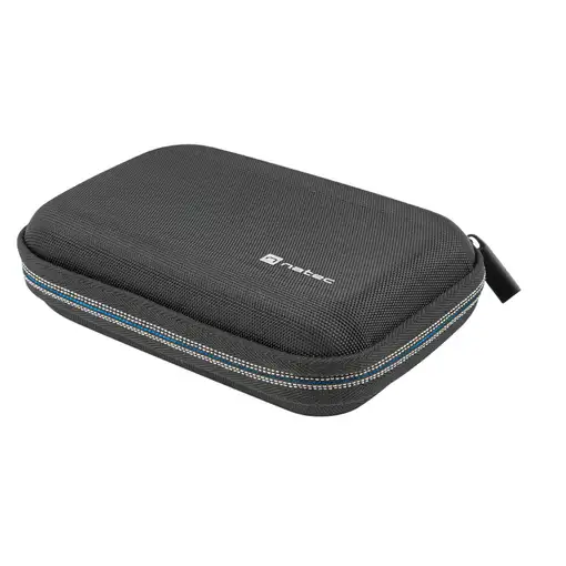 NATEC NET-2053 funda para disco duro externo Maleta Poliéster Negro