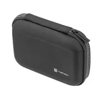 NATEC NET-2053 funda para disco duro externo Maleta Poliéster Negro