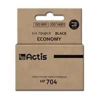 Actis Tinta KH-704BKR (sustitución de la HP 704 CN692AE; estándar; 15 ml; negra)