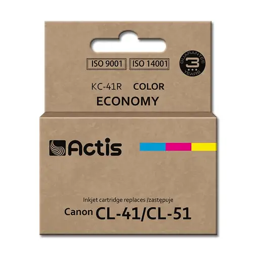 Actis Tinta KC-41R (Canon CL-41/CL-51 replacement; Standard; 18 ml; color)