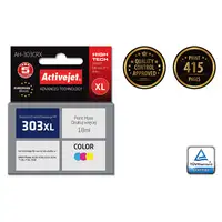 Activejet Tinta AH-303CRX (reemplazo HP 303XL T6N03AE; Premium; 18ml; color)