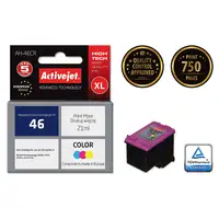Activejet Tinta AH-46CR (repuesto HP 46 CZ638AE; Premium; 21 ml; color)