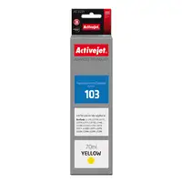 Activejet Tinta AE-103Y (reemplazo de Epson 103 C13T00S44A; Supreme; 70 ml; amaril