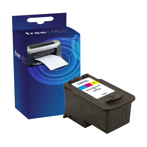 Freecolor CACL541-XL-INK-FRC cartucho de tinta 1 pieza(s) Cian, Magenta, Amarillo