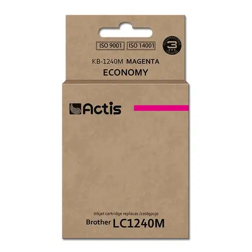 Actis Tinta KB-1240M (reemplazo de Brother LC1240M/LC1220M; Estándar; 19 ml; rojo)