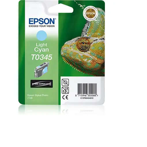 Epson Chameleon Cartucho T0345 cian claro