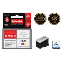 Activejet Tinta AC-41R (Canon CL-41 replacement; Premium; 18 ml; color)