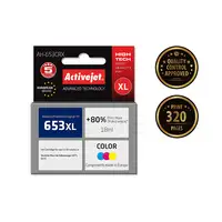 Activejet Tinta AH-653CRX para impresoras HP; Recambio HP 653XL 3YM74AE; Premium;