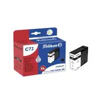 Pelikan C72 Black cartucho de tinta 1 pieza(s) Compatible Alto rendimiento (XL) Ne