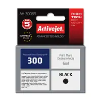Activejet Tinta AH-300BR (repuesto HP 300 CC640EE; Premium; 6 ml; negro)