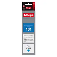 Activejet Tinta AAE-101C Botella de tinta para impresora Epson, recambio Epson 101