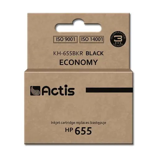 Actis Tinta KH-655BKR (sustitución de la HP 655 CZ109AE; estándar; 20 ml; negra)
