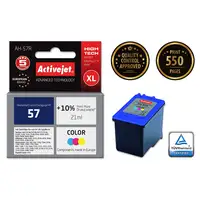 Activejet Tinta AH-57R (repuesto HP 57 C6657AE; Premium; 21 ml; color)
