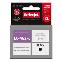 Activejet Tinta AB-462BNX para impresora Brother, Recambio Brother LC-462XLBK; Sup