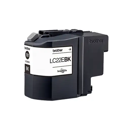 Brother LC22EBK cartucho de tinta 1 pieza(s) Original Negro