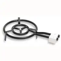 Paellero Doble Aro 40cm, Quemador Gas Butano, Camping, Rosco Paellas,MOD400 Briebe