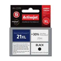 Activejet Tinta AH-21RX (repuesto HP 21XL C9351A; Premium; 20 ml; negro)