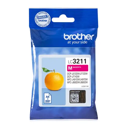 Brother LC3211M cartucho de tinta 1 pieza(s) Original Magenta
