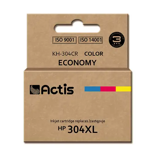 Actis Tinta KH-304CR (reemplazo HP 304XL N9K07AE; premium; 18 ml; color)